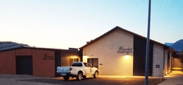 Photographie de la Pompes Funèbres Baudrion de Chapareillan