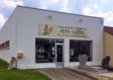 Devanture de Pompes Funèbres Caton Alys