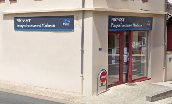 Photographie de la Pompes Funèbres et Marbrerie Provost de Huriel
