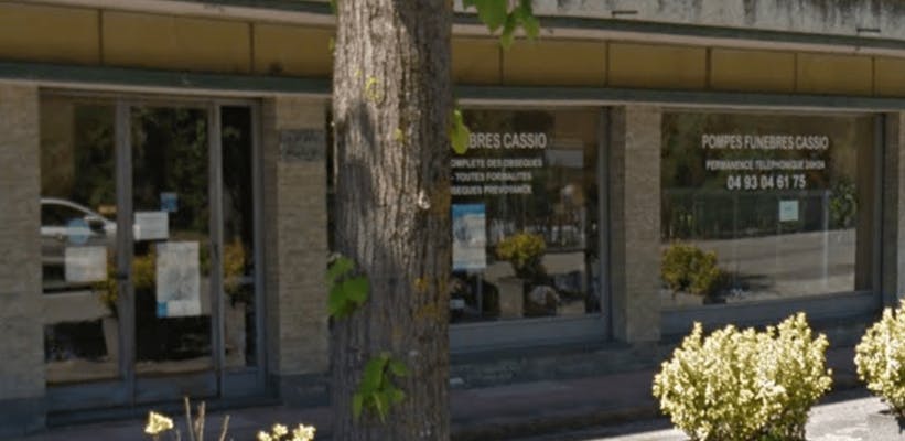 Photographie de la Pompes Funèbres Cassio