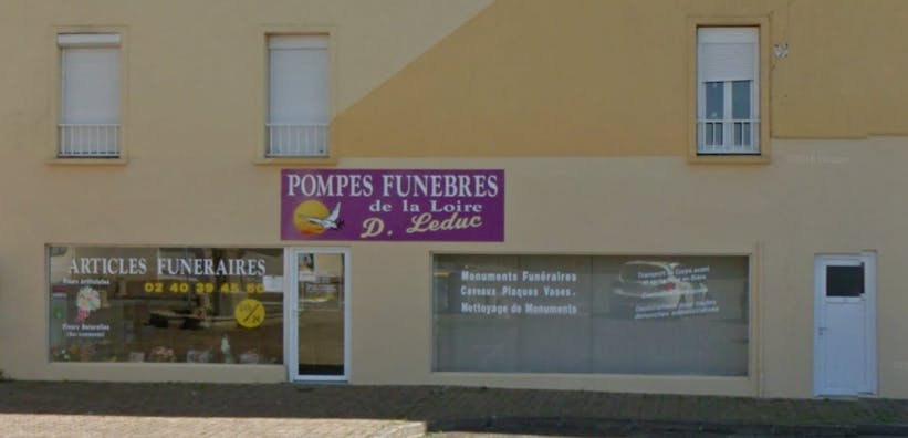 Photographie de la Pompes Funèbres et Marbrerie Brévinoises de la ville de Paimbœuf