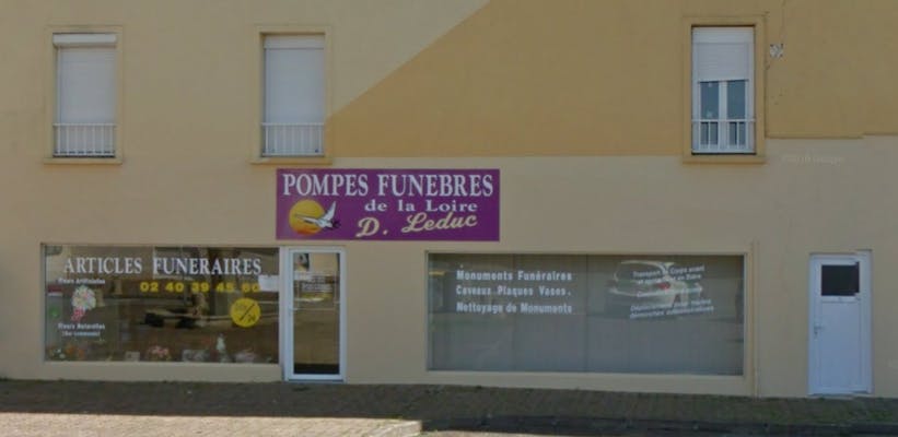 Photographie de la Pompes Funèbres et Marbrerie Brévinoises de la ville de Paimbœuf