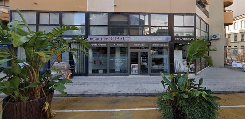 Photographie de la Pompes funèbres services funéraires Gautier Robaut  de la ville de Nice