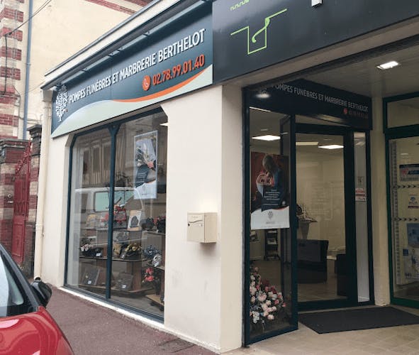 Photographie de La Pompes Funèbres et Marbrerie Berthelot de Conches-en-Ouche