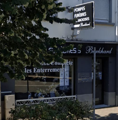 Photographie de la Pompes Funèbres Burkhard de Forbach