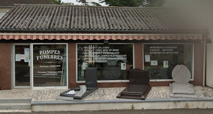Photographie de la Pompes Funèbres Maison Perrichon - Tradition Funéraire de la ville de Noyers-sur-Cher
