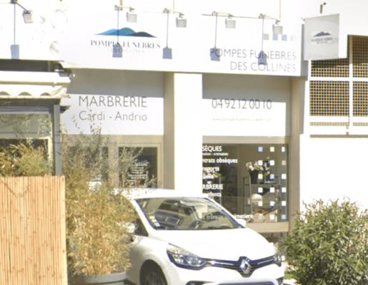 Photographie de la Pompes Funèbres des Collines de Cagnes-sur-Mer