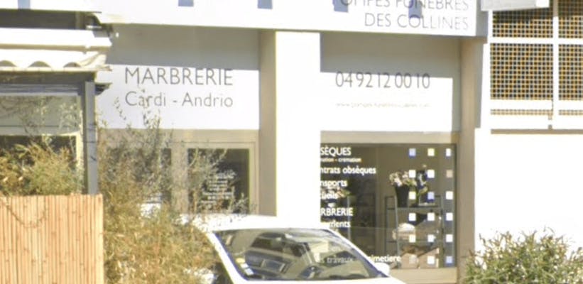 Photographie de la Pompes Funèbres des Collines de Cagnes-sur-Mer