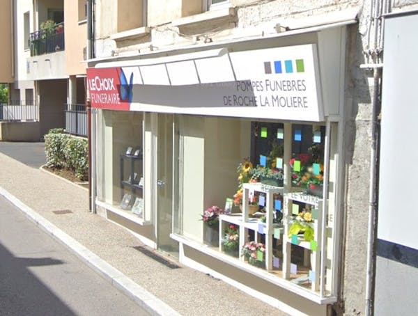 Photographie de la Pompes funèbres De Roche La Molière de  - Le Choix Funéraire de Roche-la-Molière
