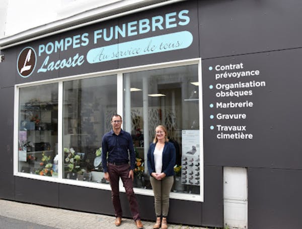 Photographie de la Pompes Funèbres Lacoste de la ville de Savenay