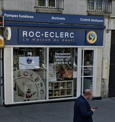 Photographie de Pompes Funèbres ROC ECLERC de Paris