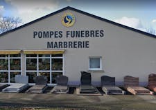 Devanture de Pompes Funèbres Roc-Eclerc