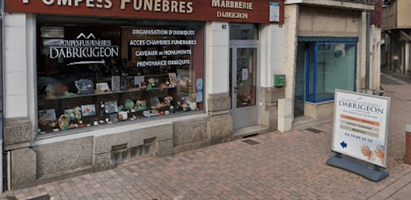 Photographie de la Pompes Funèbres Dabrigeon - FUNERIS