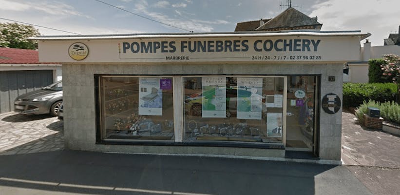 Photographie Pompes Funèbres et Marbrerie Cochery de Brou