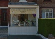Devanture de Pompes Funèbres et Marbrerie Sambre Escaut Gustin