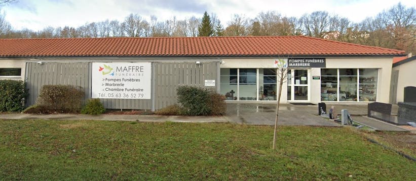 Photographie de Pompes Funèbres Maffre funéraire de Blaye-les-Mines