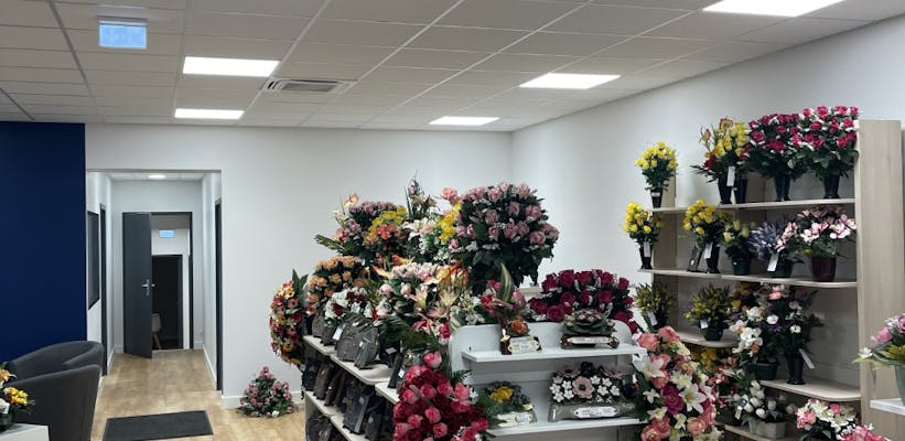 Fleurs pompes funèbres la Maison des obsèques Ets. La Rosa