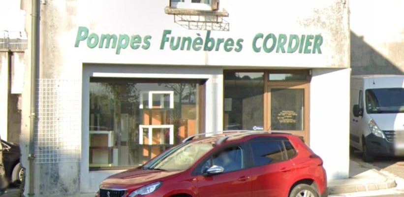 Photographie Pompes Funèbres Cordier d'Orgelet