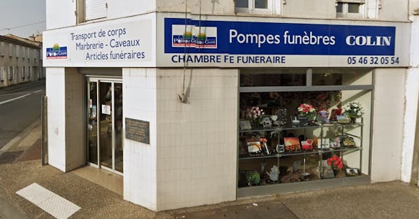 Photographie de la Pompes Funèbres Colin de Saint-Jean-d'Angély
