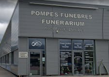 Devanture de Pompes Funèbres BDL