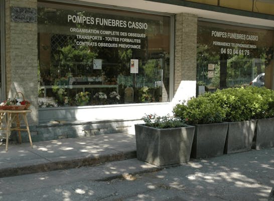 Photographie de la Pompes Funèbres Cassio de Tende