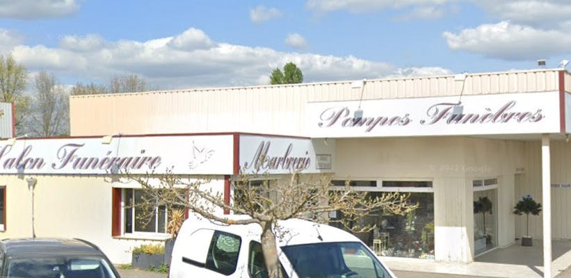 Photographie Pompes Funèbres Marbrerie Trévisanut de Miramont-de-Guyenne