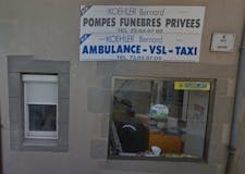 Devanture de Pompes Funèbres KOEHLER Gérard