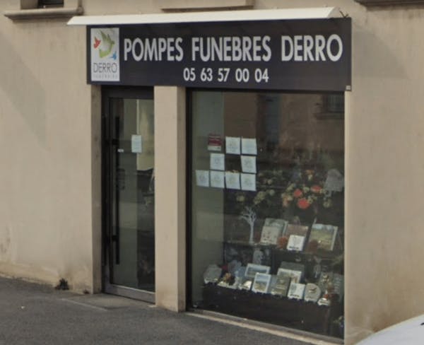 Photographie de la Pompes Funèbres Derro de Gaillac
