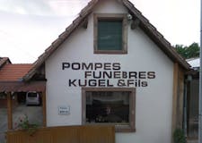 Devanture de Pompes Funèbres KUGEL & Fils