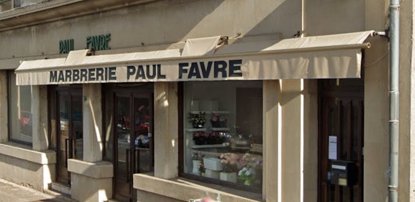Photographie de Marbrerie Paul Favre de Lyon