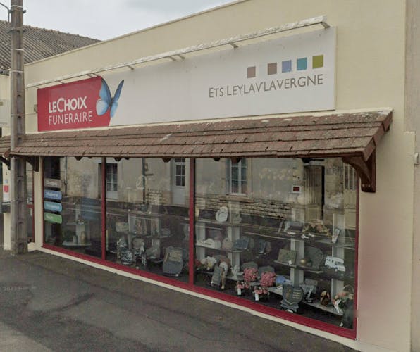 Photographie de la Pompes Funèbres Leylavergne de Loudun