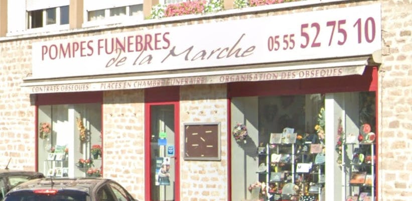 Photographie Pompes funèbres de la Marche de Guéret