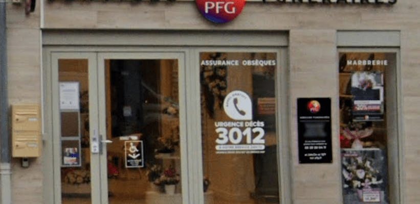 Photographie de la Pompes Funèbres Générales de Croix