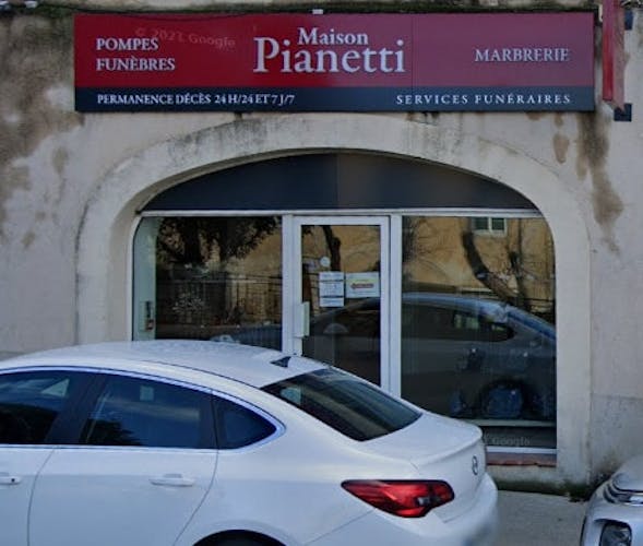 Photographie Pompes Funèbres Claude Pianetti de Brignoles
