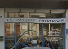 Devanture de Pompes Funèbres Pasquet-Puybertier