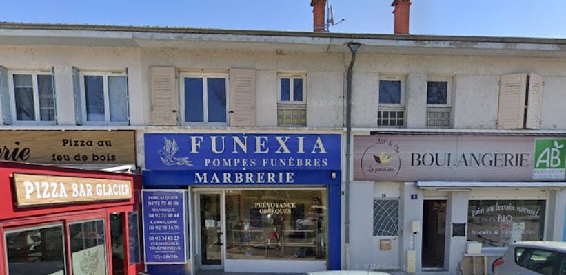 Photographie de la Funexia Pompes Funèbres de Château-Arnoux-Saint-Auban