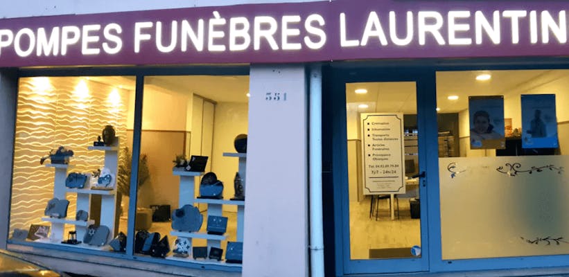 Photographie de la Pompes Funèbres Laurentines