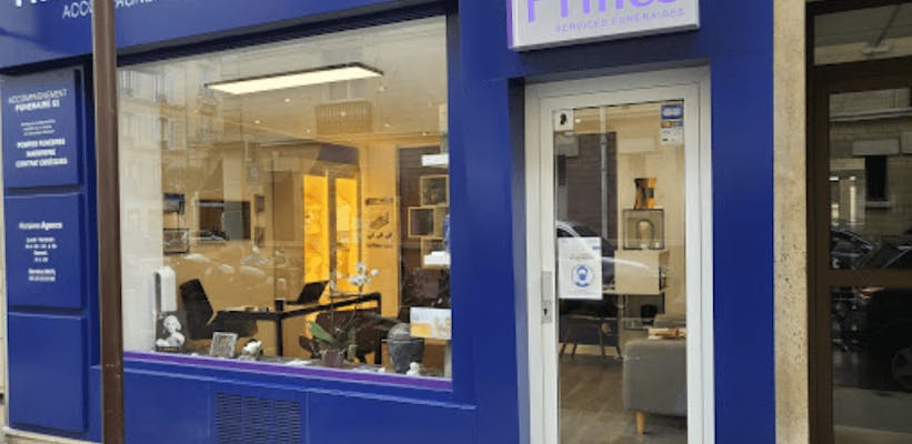 Photographie du Philae Services Funéraires de Neuilly-sur-Seine