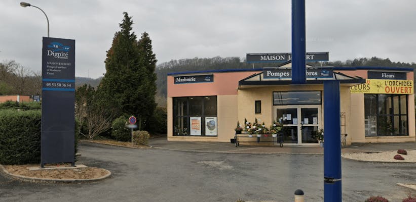 Photographie de Pompes Funèbres et Marbrerie Maison Jaubert - Dignité Funéraire