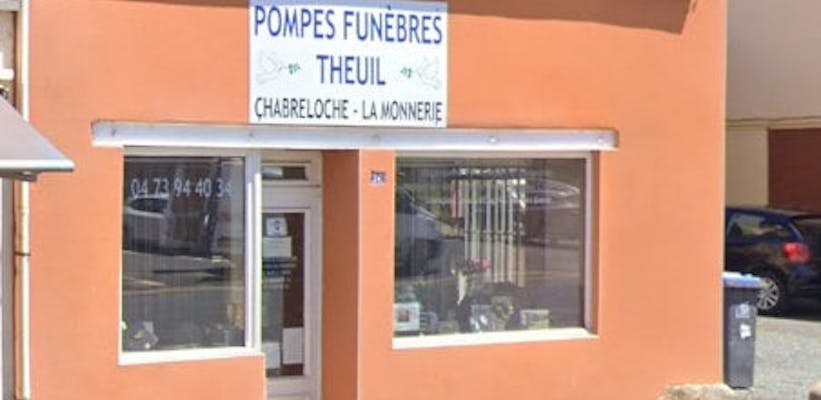 Photographie de la Pompes Funèbres Theuil Jean-Pierre de Chabreloche
