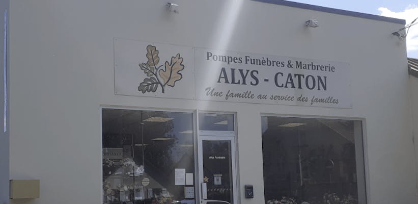 Photographie de la Pompes Funèbres Caton Alys
