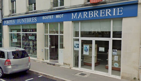 Photographie Pompes Funèbres et Marbrerie Boutet Miot de Châtellerault