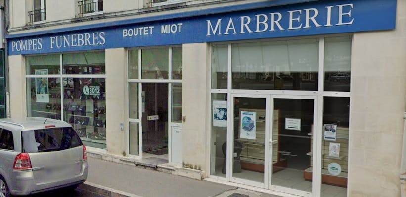Photographie Pompes Funèbres et Marbrerie Boutet Miot de Châtellerault