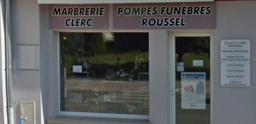 Photographie de la Pompes Funèbres Marbrerie Roussel Jean-Francois de la ville de Sancey-le-Grand