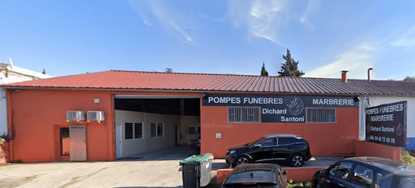 Photographie de la Pompes Funèbres Marbrerie Dichard Santoni