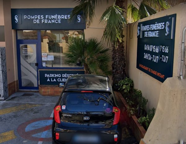 Photographie de la Pompes Funèbres de FRANCE de Sanary-sur-Mer