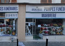 Devanture de Pompes Funèbres Regis - La Maison des Obsèques