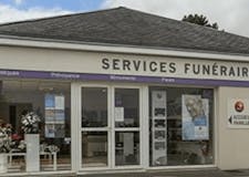 Devanture de Pompes Funèbres Générales