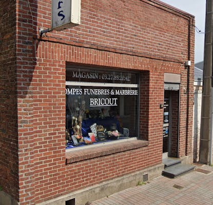 Photographie Pompes Funèbres et Marbrerie Bricout de Caudry