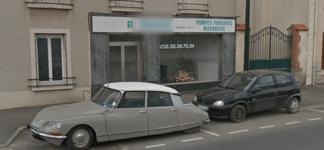 Photographie Pompes Funèbres et Marbrerie Roger Marin de Sermaises